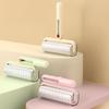 Lint Roller Ergonomic Non-Slip Foldable Handle Tear-off Sticky Sheets Reusable Lint Roller Cat Hair Remover Tool