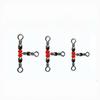 10/20/50Pcs Fishing Swivels Connector Fishing Swivels Tackle Fishing Rolling Swivels Fishing Triple Swivels Fishing Accessories