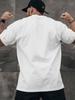 European Size Men'S Casual Crew Neck T-Shirt, Unsociable Butterfly Print, Short Sleeve, Regular Fit, Breathable Knit Fabric, Summer Fashion Top