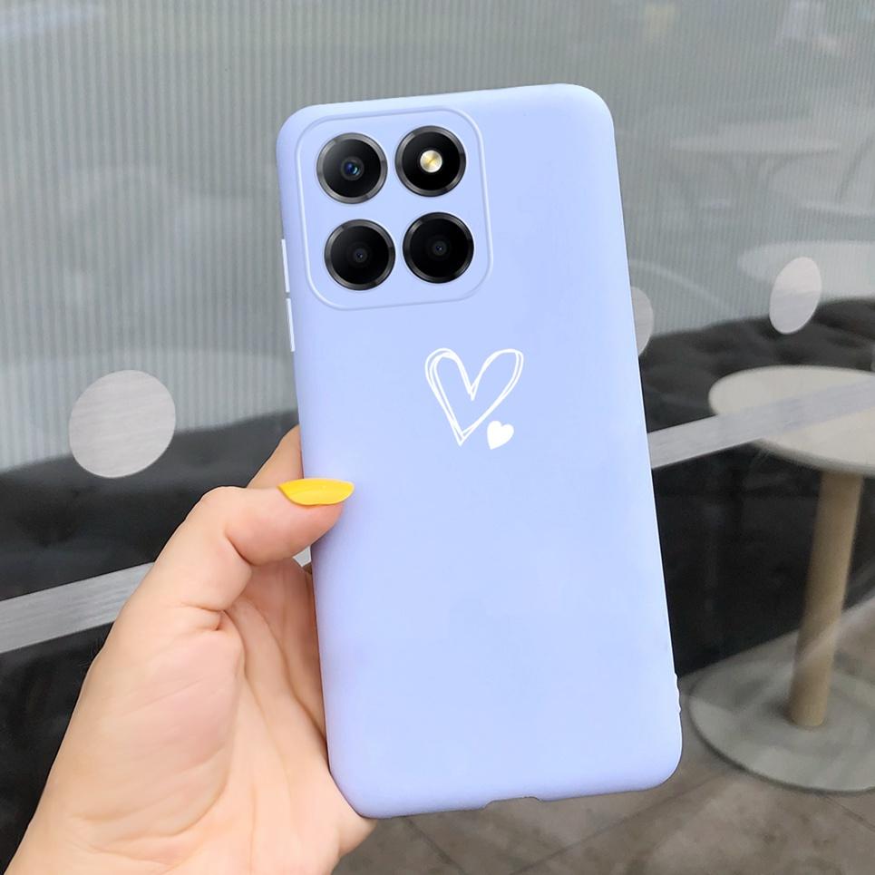 For Honor 70 Lite Case Soft Silicone TPU Phone Back Cover For Huawei Honor 70Lite Honor70 Lite Cases Couple Heart  Funda Coque