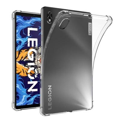 Nárazuvzdorné silikonové pouzdro pro tablet Lenovo Legion Y700 TB-9707F 8,8' Pouzdro na tablet Flexibilní čirý průhledný zadní kryt Ochranná fólie na displej