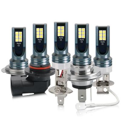 1/2Pcs 12V H4 H7 LED Headlight H11 H8 H9 H1 H3 Car Fog Light LED Bulb 9005 9006 Hb3 Hb4 Auto Driving Running Lamps 12000LM 6000K