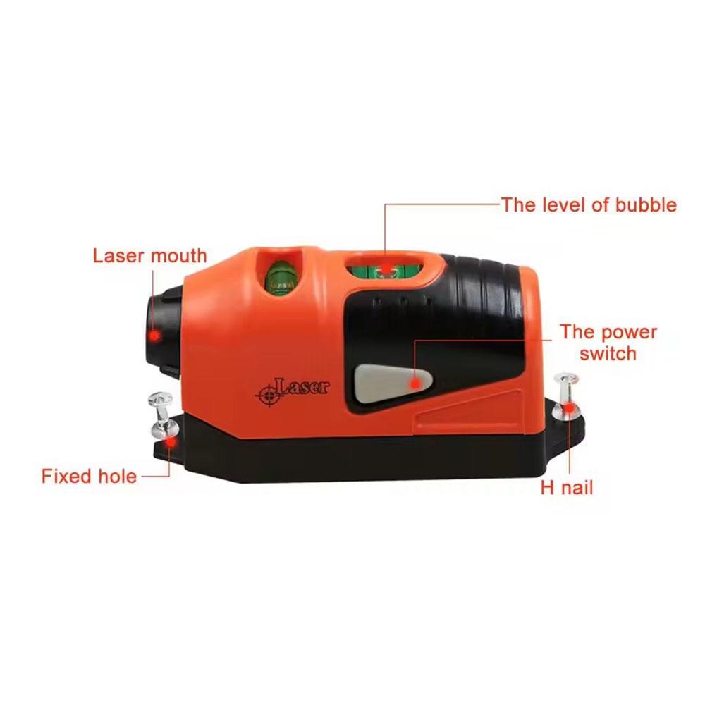 Mini Vertical Bubble Level Tool, Laser Levels, Floor Decoration, Day, Straight Laser, Guided Level Line, Measuring Tool