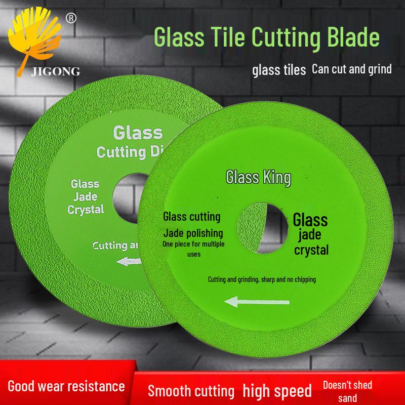 Diamond Cutting Disc for Tile, Ceramic, Glass, Jade, Crystal, and Wine Bottles - Sharp, No Chipping
