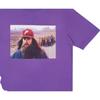 Palace Forrest Gump Movie Character Short Sleeve T-Shirt Unisex Tops Purple P14TS028