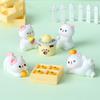 New Diy Doll House Cat Doll Gardening Fairy Miniature Figurines Car Ornament Gift Mini Animals Figurine