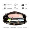 Men's Lychee Pattern Business Clutch Bag with Lock Anti-theft Bag