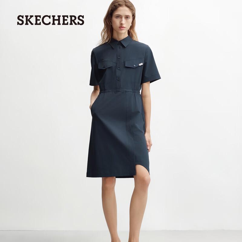 

Skechers Women s Moisture-Wicking Woven Dress L