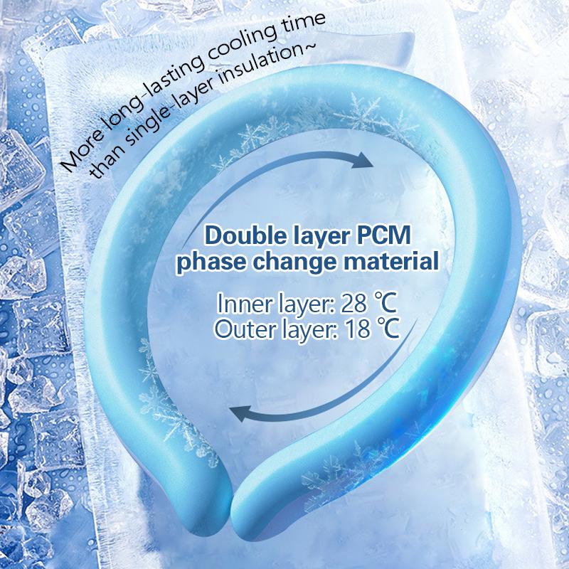 1 Pc Summer Supplies To Prevent Heatstroke Cooling Artifacts Ice Neck Outdoor Sports Cooling Ring
