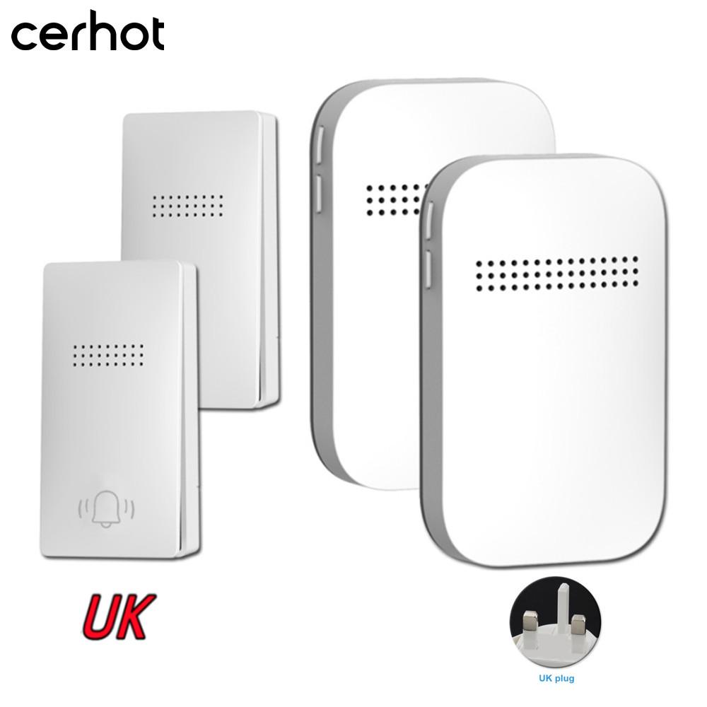 Battery-Free Long-Range Loud Wireless Call Button: Waterproof Self-Powered Doorbell