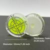 6Pcs Circular Bubble Spirit Levels RV Levelers 32mm RV Standard Levels Leveling Tools for Travel Trailer, Turntable, Phonograph, Camera, Tripod