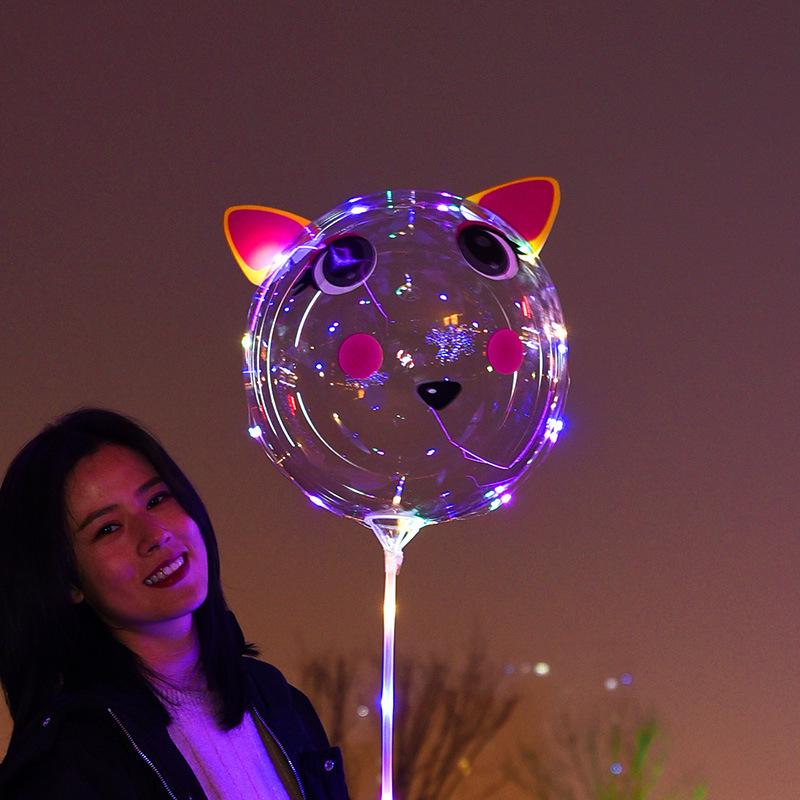 

Мультяшные светящиеся шары с подсветкой - Популярный ночник для детей