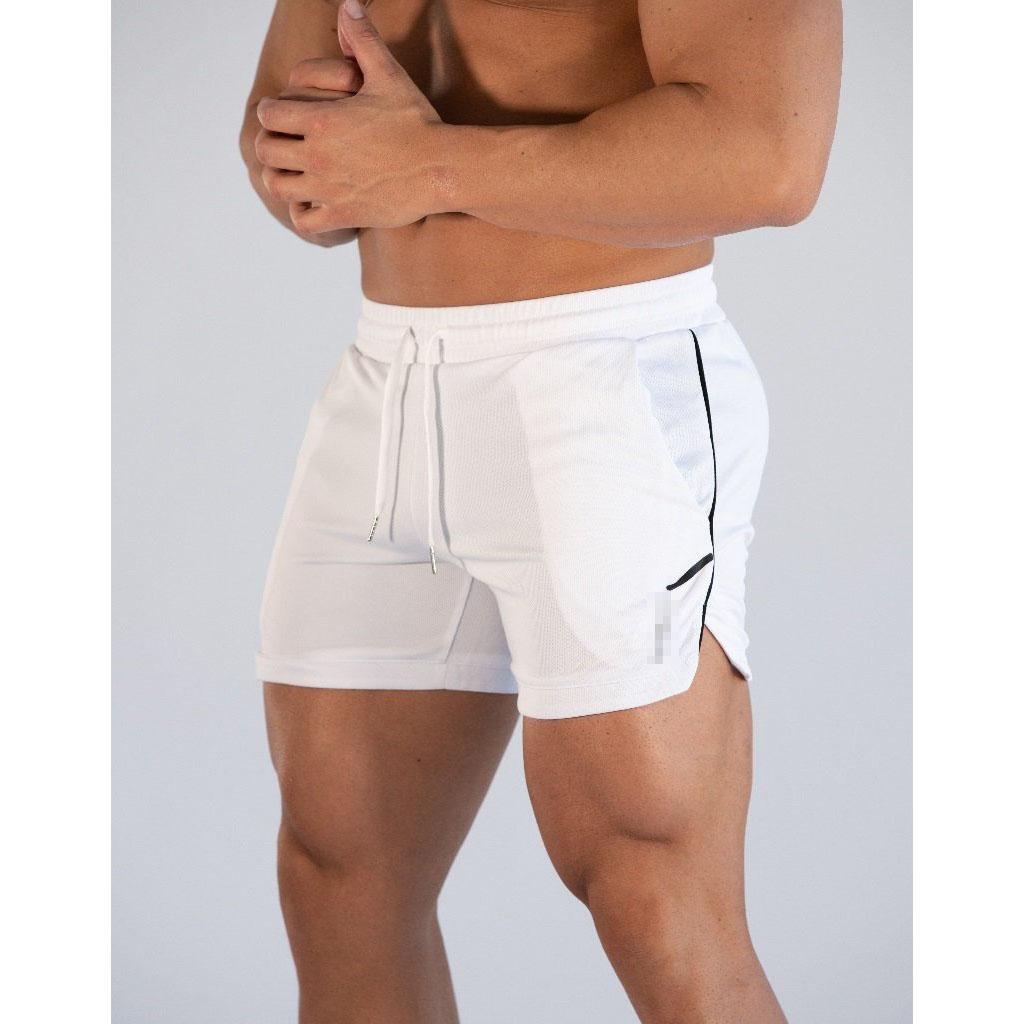High Quality New Spring Summer Men Fashion Fitness Training Outdoor Running Shorts Men's Mesh Beach Sports Shorts
