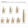 TS100 TS101 Soldering Iron Tips, Brass Material with M2 M2.5 M3 M4 M5 M6 M7 M8 Threads, Excellent Heat Conduction, Embedding, for TS100/101 Soldering