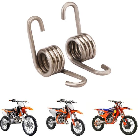 Motorcycle Foot Pegs Footpeg Springs Kit Stainless Steel for SX XC EXC XCW FREERIDE SMC ADVENTURE ENDURO SUPERMOTO 65 85 125 150 200 250 300 350 380