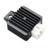 Motorcycle Regulator Rectifier 4 Pin Full Wave Motorcycle Regulator Rectifier for GY6/50/80/125/150CC Scooter ATV Bike Accessories