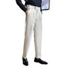Spring and Summer Drape Pants Nine-point Pants Men's Loose Straight-leg Pants Men's Casual Suit Pants