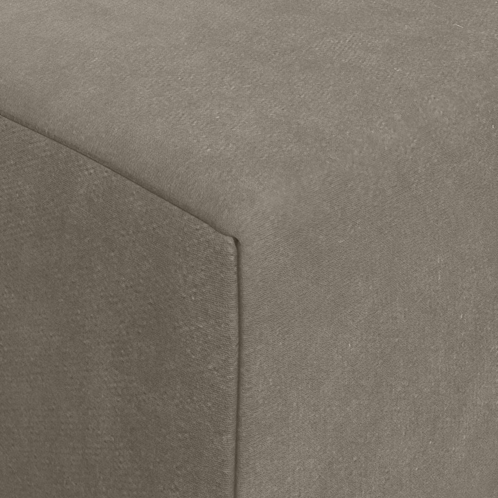 Folding Sofa Bed Light Grey 200 x 70 x 15 cm Velvet