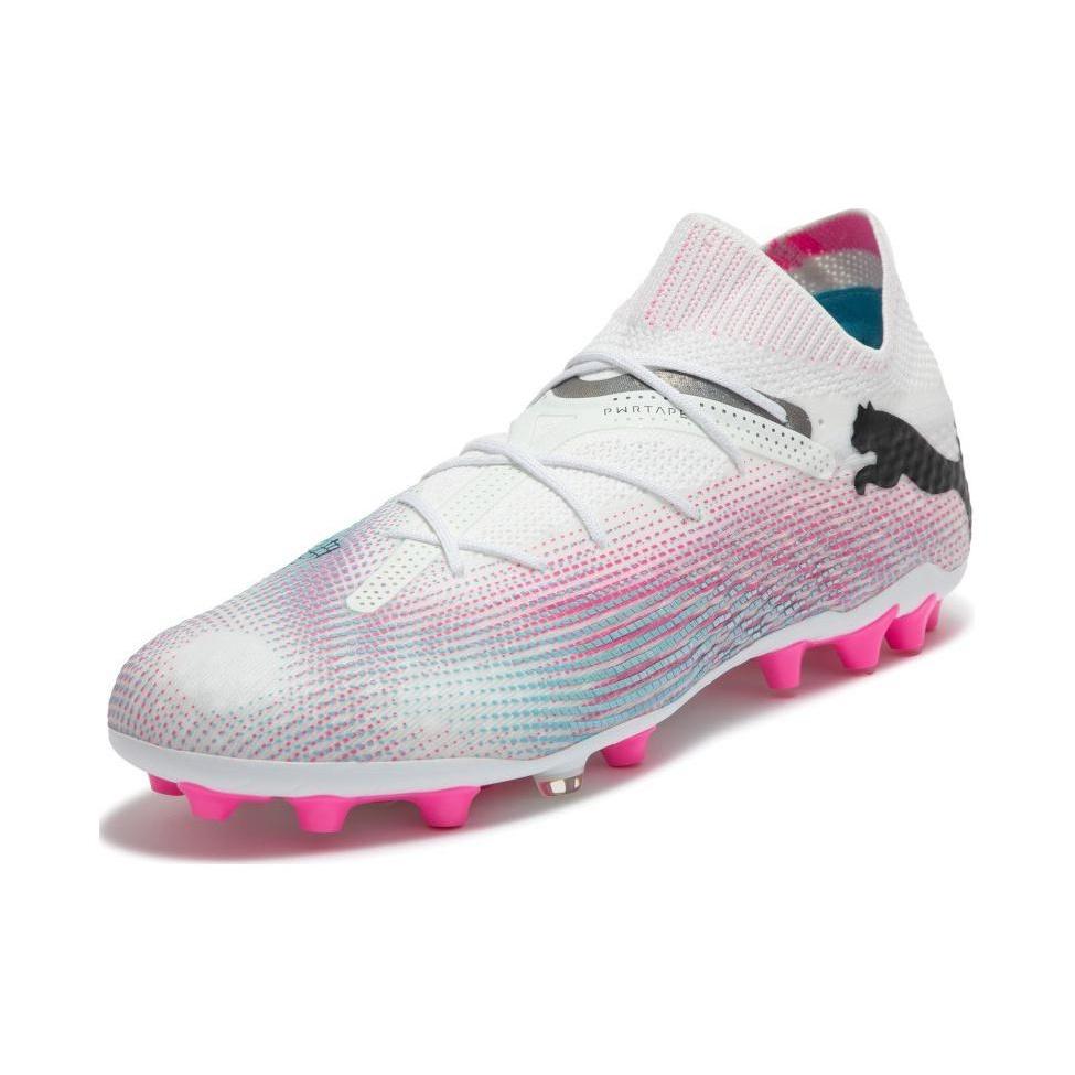 Puma Future 7 Ultimate MG 'White Black Poison Pink' Men's 107703-01