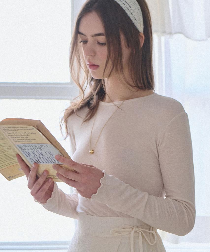 SLOWLOLLI Soft Wave Slim Tee_4 Colors