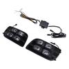 Yellow Turn Signal Light LED Daytime Running Light 2PCS Bumper DRL Fog Lamp For Toyota Sequoia 2007-2017