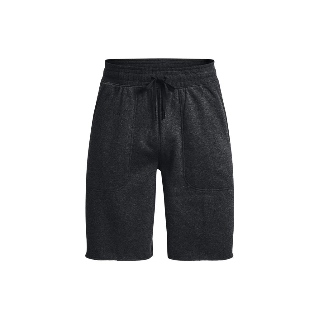 Under Armour Fleece Sports Lace-Up Casual Shorts Men shorts Black 1305814-002