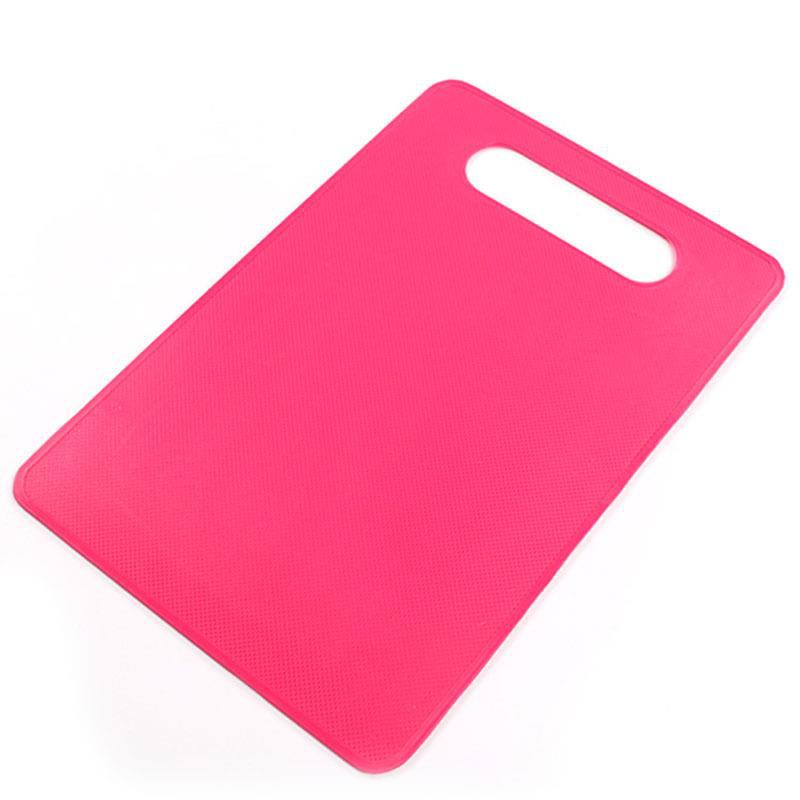 Creative Fruit Square Plastic Cutting Board - Colorful Kitchen Gadget, PP Material