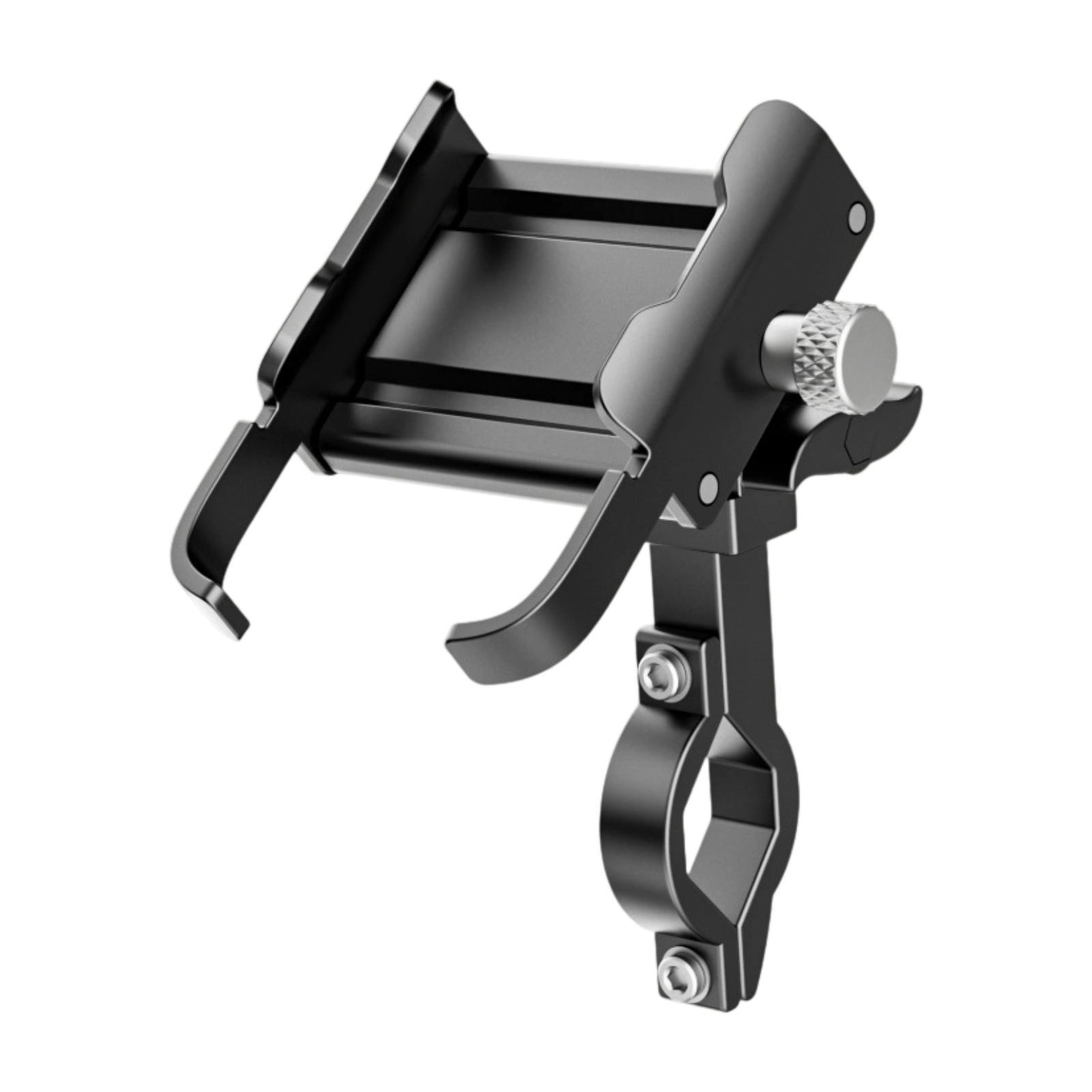 

Motorcycle Phone Holder Wide Use Shockproof for Bike Motorbike Boat чёрный