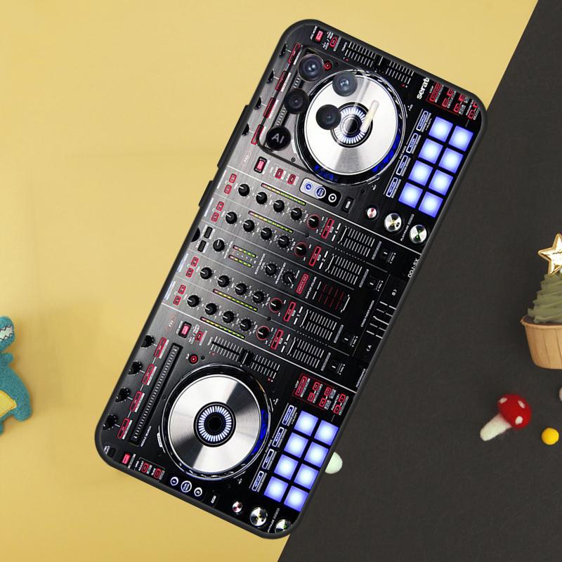 Electronic Music DJ Controller Mixer Case For Oppo A60 A80 A40 A15 A16 A17 A57 A94 A74 A54 A76 A96 A18 A38 A58 A78 A98 A5 A6 Pro