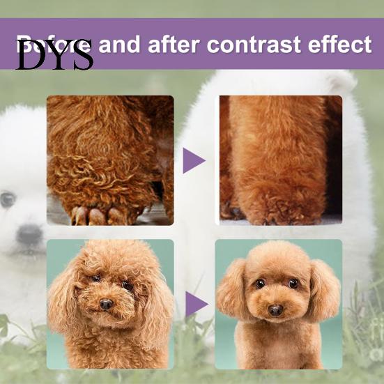 Trattamento per la Toelettatura 50ml Crema per Pelo di Animale Ingredienti Non Irritanti Idrata-Pelle Cura del Pelo Lozione Anti-Agglutinante Leggero Conditioner per Cuccioli Forniture