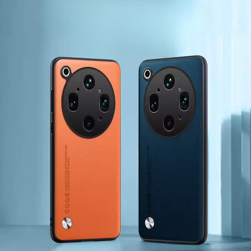 For OPPO Find X9 Ultra Luxury Silicone Plain PU Leather Case For OPPO Find X9 Ultra Camera Protection Fashion Shockproof Bumper
