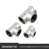 Chai Ba DN40 Galvanized Malleable Iron Equal Tee
