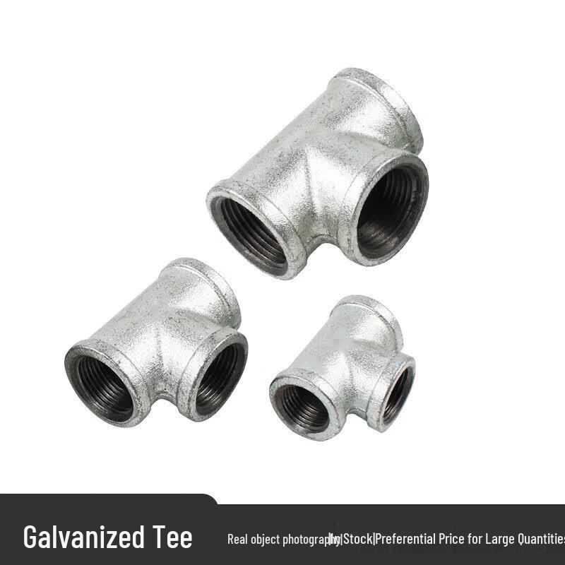 Chai Ba DN40 Galvanized Malleable Iron Equal Tee