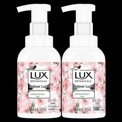 Lux Antibakterieller Schaumseifenspender, Kirschblütenduft (2x225ml)