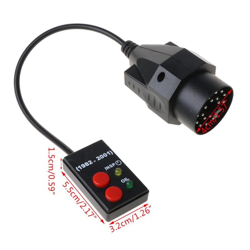 Reset 20-Pin Buchsen Ölservice Scan für BMW E30 E34 E36 E39 Adapterkabel
