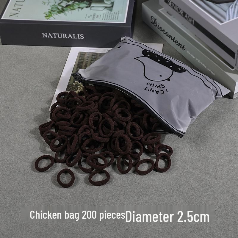 High-Elasticity Hair Ties for Girls - Gentle on Hair, Perfect for Children's Hairstyles