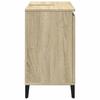 Waschtischunterschrank, Unterschrank Unter Dem Waschbecken, Schrank Ohne Waschbecken, Sonoma-Eiche 65x33x60 Cm