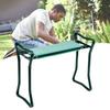 Sturdy Garden Kneeler Folding Chair With Dual Purpose Seating And Kneeling