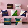 Classic Swiss AirlineBrand SSwissair Cushion Cover Pillow Case Soft Skin Friendly Fabric  Concealed Zipper