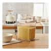 Rice Storage Container DampnessResistant Airtight Grain Dispenser Food Grade Material Sealed Flour