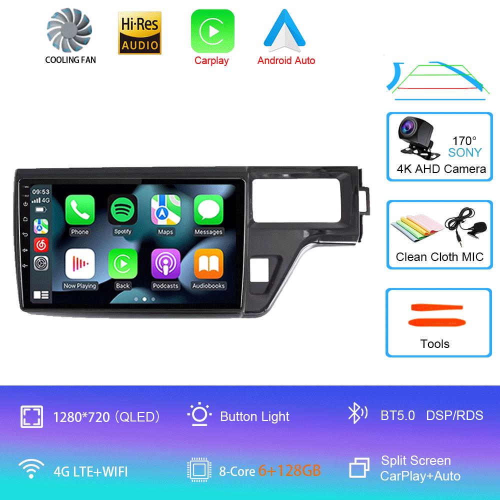 Android 14 Car Radio For Honda Stepwgn 5 2015 - 2021 Right Drive Player Multimedia Navigation Stereo GPS No 2din 2 Din Dvd