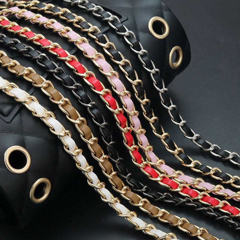 30Cm Multi-Color Diy Chain Bag Accessories Women'S Shoulder Metal Bag Chain Strap Crossbody Bag Belt Chain Tote Bag