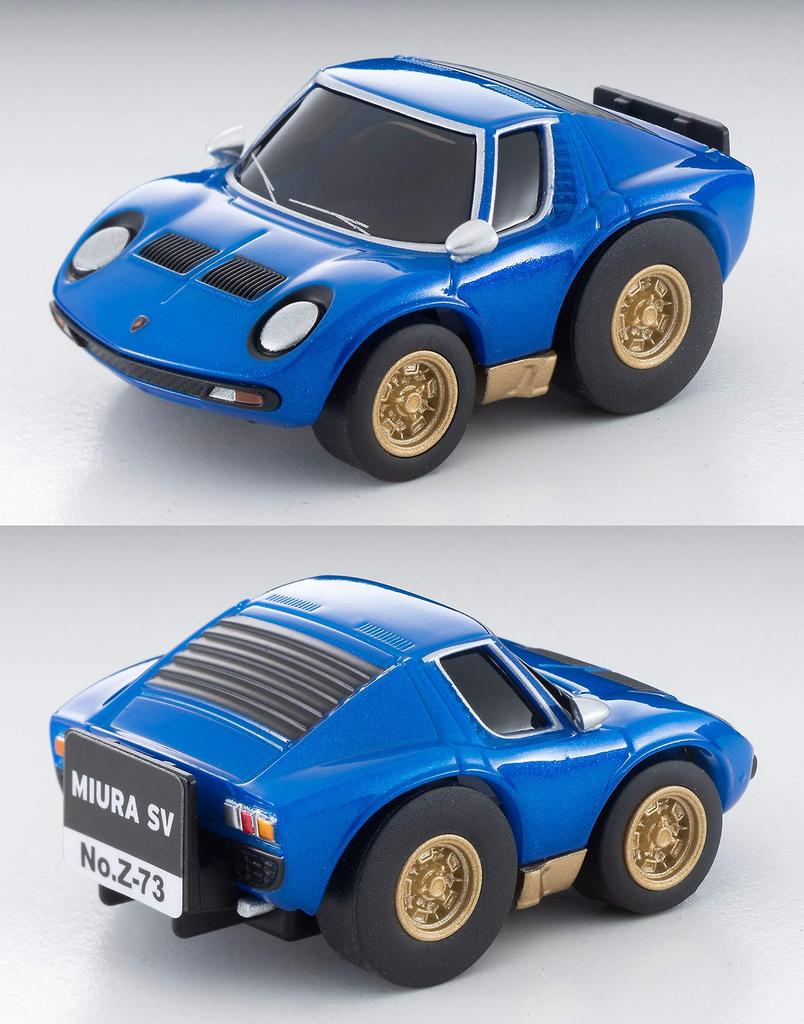 Choro Qzero Lamborghini Miura SV Blue Finished Product 314059 Z-73b