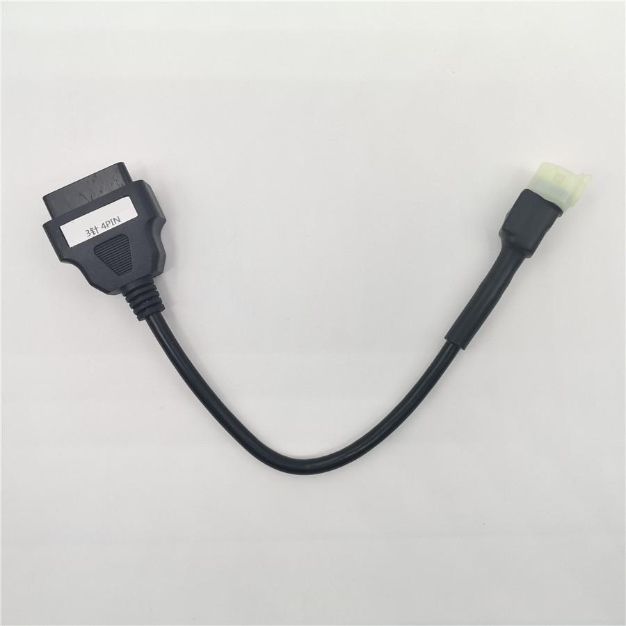 4 Pin OBD2 Diagnostic Code Reader Adapter Scanner CABLE for HONDA Motorcycle ATV