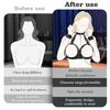 Sex Bondage Kit Sexy Breast Restraints Leather Harness Collars with Traction Chain Handcuffs Bondage Sex Toys For Adult SM Game