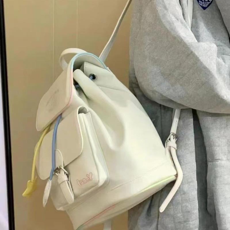 Niche design new autumn and winter travel bags, large-capacity backpacks for students in class, super cute and cute backpack women