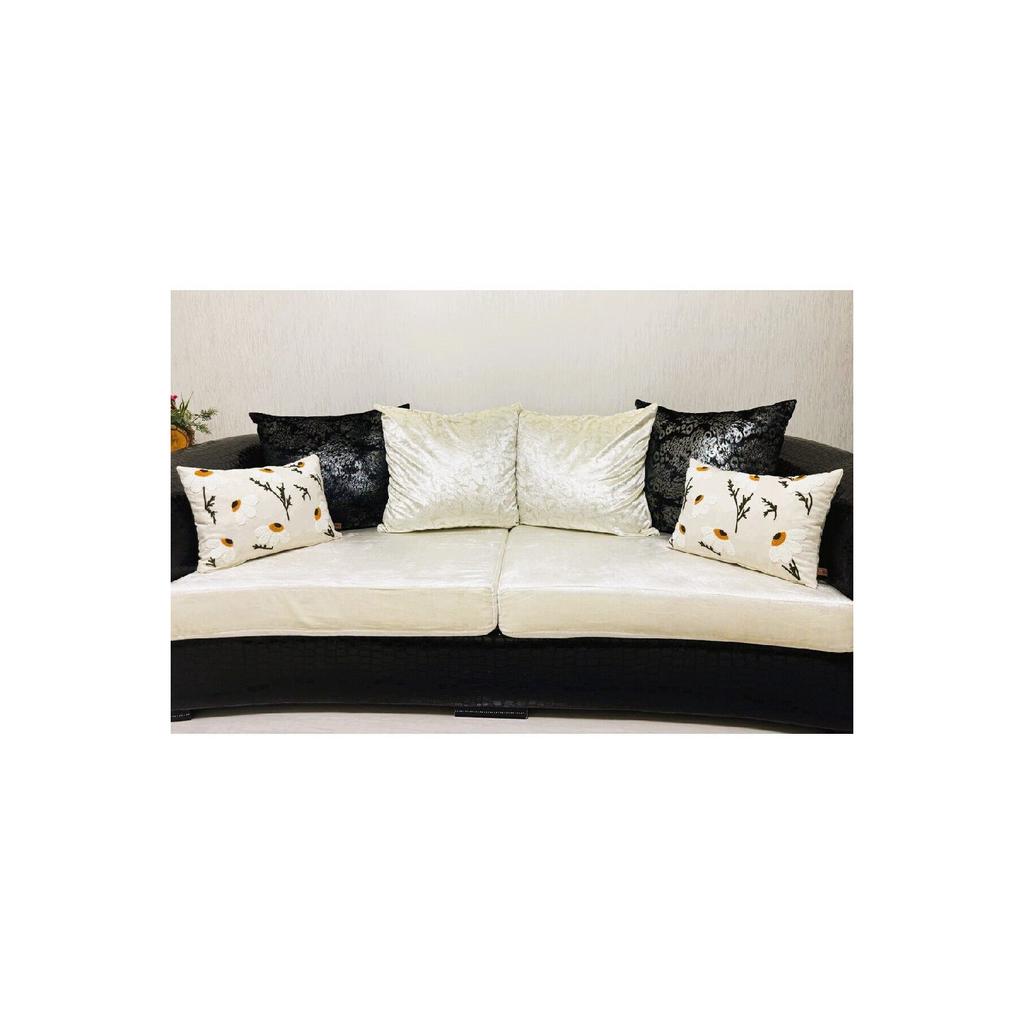 Tesatura de in 35*50 Husa de perna cu model margarete (lovi cu pumnul)