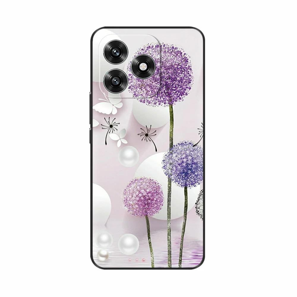 For Honor X5c Plus Case Luxury Painted Back Cover Soft Silicone Case For Honor X5c Plus X5 C Plus Proective Phone Cases Fundas