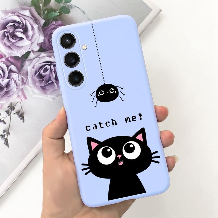 For Galaxy F15 5G Case Samsung M15 5G Back Cover Ultra Soft TPU Bumper Funda For Samsung Galaxy F15 5G M15 5G Silicone Coque Bag