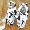 Miyamoto Towel Miyamoto Kenema Made In Japan Tenugui Hand 35 X Panda and 50031 Chū-dyed Towel, 90cm, Baby,